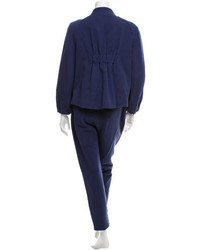 Ports 1961 Double Breasted Straight Leg Pantsuit W Tags
