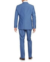Calvin Klein Regular Fit Wool Mohair Blend Suit