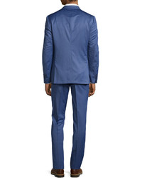 Neiman Marcus Slim Fit Two Piece Suit Brit Blue