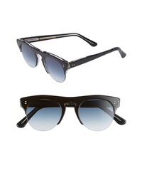 CUTLER AND GROSS 48mm Polarized Browline Sunglasses