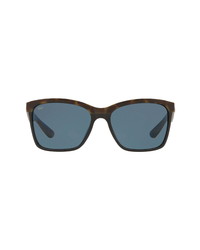 Costa Del Mar 55mm Polarized Rectangular Sunglasses