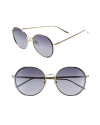Gucci 56mm Gradient Round Sunglasses