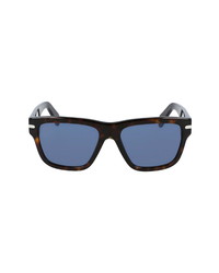 Salvatore Ferragamo 56mm Rectangular Sunglasses