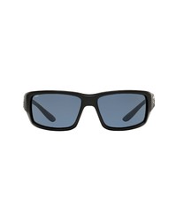 Costa Del Mar 59mm Polarized Rectangular Sunglasses