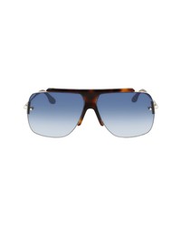 Victoria Beckham 64mm Gradient Oversize Aviator Sunglasses