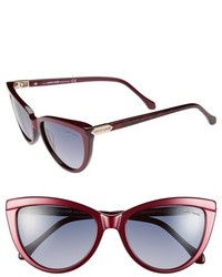 Roberto Cavalli Achird 55mm Cat Eye Sunglasses