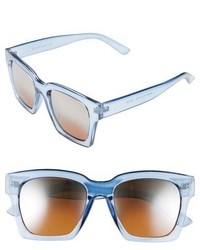 Aj Morgan Knock 50mm Sunglasses Crystal Blue