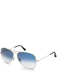 Ray-Ban Aviator Gradient Sunglasses Rb3025 62