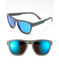 AX Armani Exchange 54mm Foldable Sunglasses Blue One Size