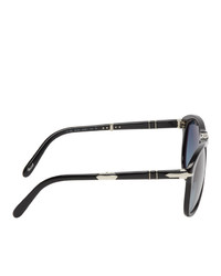 Persol Black And Blue Steve Mcqueen 714sm Sunglasses