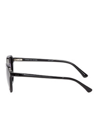 Dries Van Noten Black And Grey Linda Farrow Edition 184 C1 Sunglasses