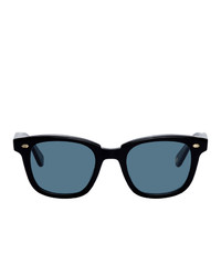 Garrett Leight Black Calabar Sunglasses