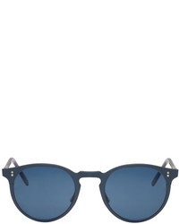 Oliver Peoples Blue Elias Sunglasses