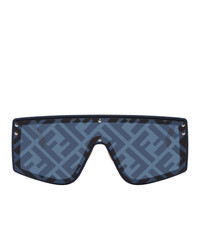 Fendi Blue Forever Shield Sunglasses