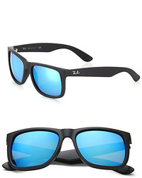 Ray-Ban Boyfriend 55mm Mirrored Wayfarer Sunglasses