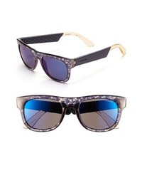 Carrera Eyewear 52mm Retro Sunglasses Camouflage Blue One Size