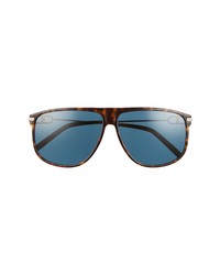 Christian Dior Cd Link 63mm Sunglasses In Dark Havana Blue At Nordstrom