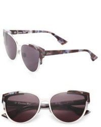 dior 60mm cat eye sunglasses