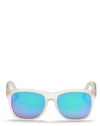 Super Classic Crystal Flash Matte Mirror Sunglasses