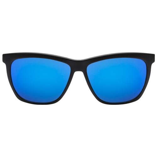 Electric Visual Watts Sunglasses Matte Black Melanin Grey Blue Chrome ...