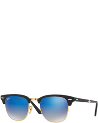 Ray-Ban Foldable Clubmaster Flash Sunglasses Blueblack