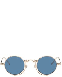 Matsuda Gold Blue 10601h Sunglasses