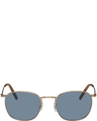 Oliver Peoples Gold Goldsen Sunglasses
