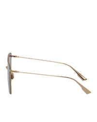Dior Gold Society1 Sunglasses