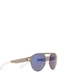Mykita Hudson Aviator Style Stainless Steel Sunglasses