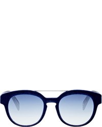 Italia Independent I Plastik Sunglasses Blue
