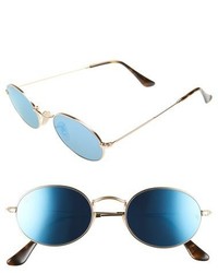 Ray-Ban Icons 51mm Round Sunglasses