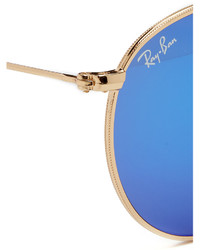 Ray-Ban Icons Mirrored Round Sunglasses