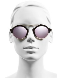 Illesteva Milan Iv 49mm Sunglasses Black Blue