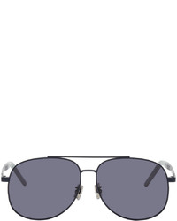 Kenzo Navy Duotone Aviator Sunglasses