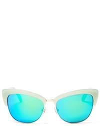 Kate Spade New York Mirrored Genette Cat Eye Sunglasses 56mm