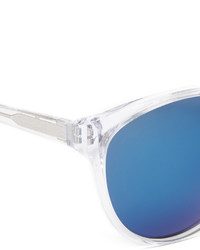 3.1 Phillip Lim Oval Mirrored Sunglasses