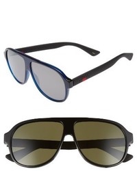 Gucci Oversize 59mm Sunglasses