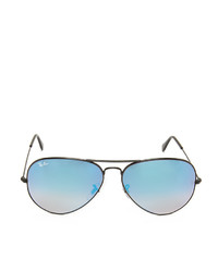Ray-Ban Oversized Mirrored Aviator Sunglasses