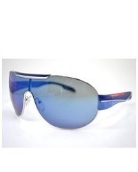 Prada Sport Sunglasses Ps 56ns 1bc9p1 Silver Blue 1mm