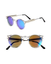 Spitfire Retro Sunglasses Clear Blue Mirror One Size