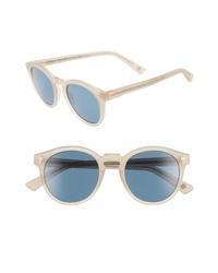 AHLEM St Germain 49mm Round Sunglasses