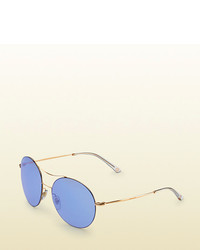Gucci Techno Color Ultra Light Round Sunglasses