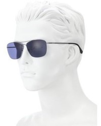 Montblanc Thin Frame 59mm Metal Sunglasses