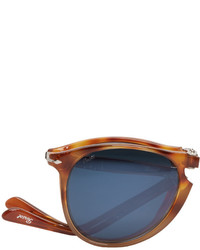 Persol Tortoiseshell Folding Pilot Sunglasses