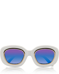 Karen Walker Underground Round Frame Acetate Sunglasses