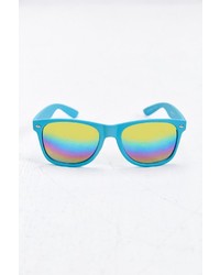 Urban Outfitters Rainbow Flash Square Sunglasses