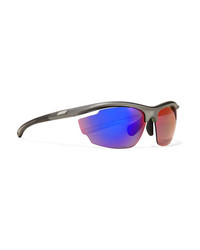 Westward Leaning Volt D Frame Rubber Mirrored Sunglasses