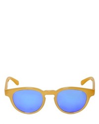 Wave Mirror Lens Sunglasses