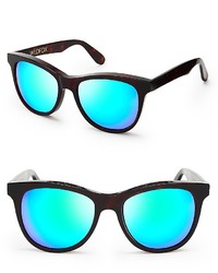 Wildfox Couture Wildfox Catfarer Deluxe Mirrored Sunglasses 53mm