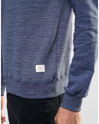 Bellfield Lined Print Sweatshirt